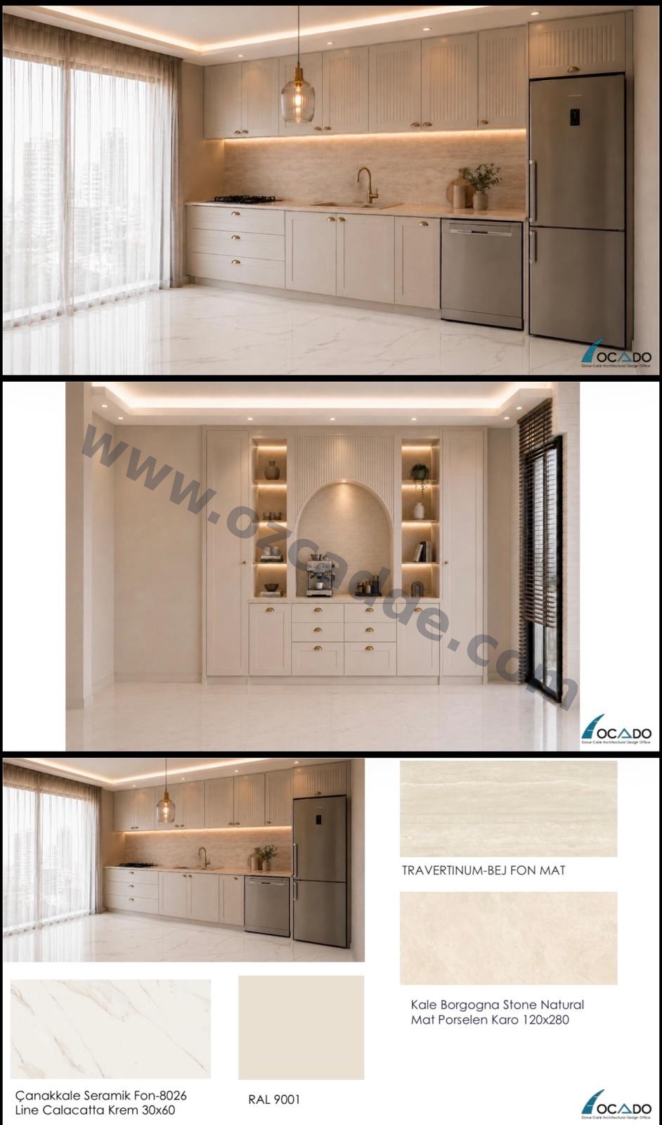 PROJEDEN SATILIK CADDEBOSTAN'DA 3+1 120 M2 NET DAİRE görsel 3