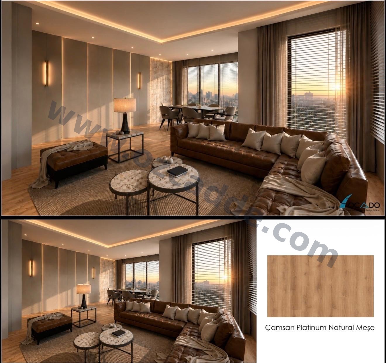 PROJEDEN SATILIK CADDEBOSTAN'DA 3+1 120 M2 NET DAİRE görsel 6